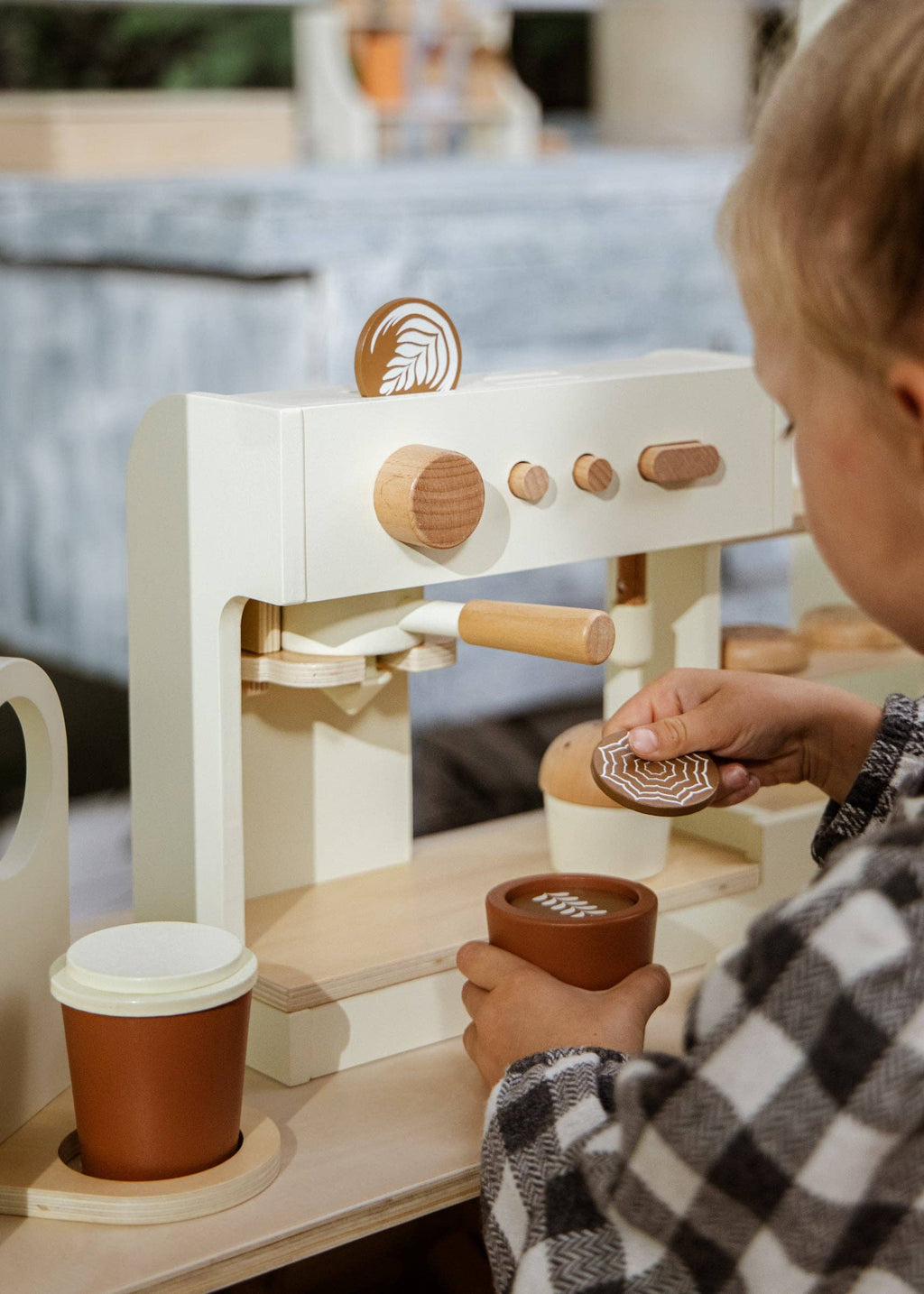 Wooden Coffee Shop