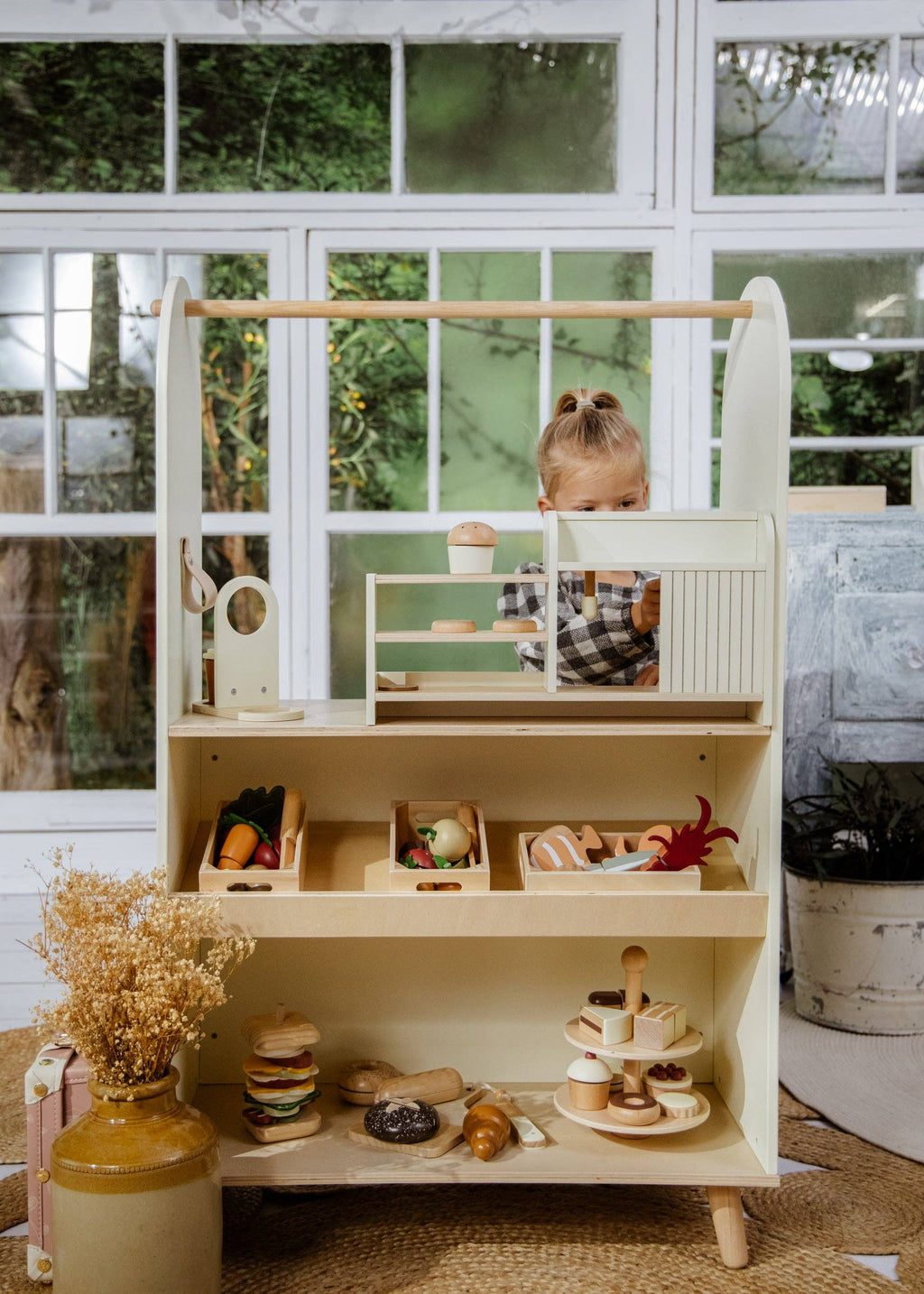 Wooden Coffee Shop